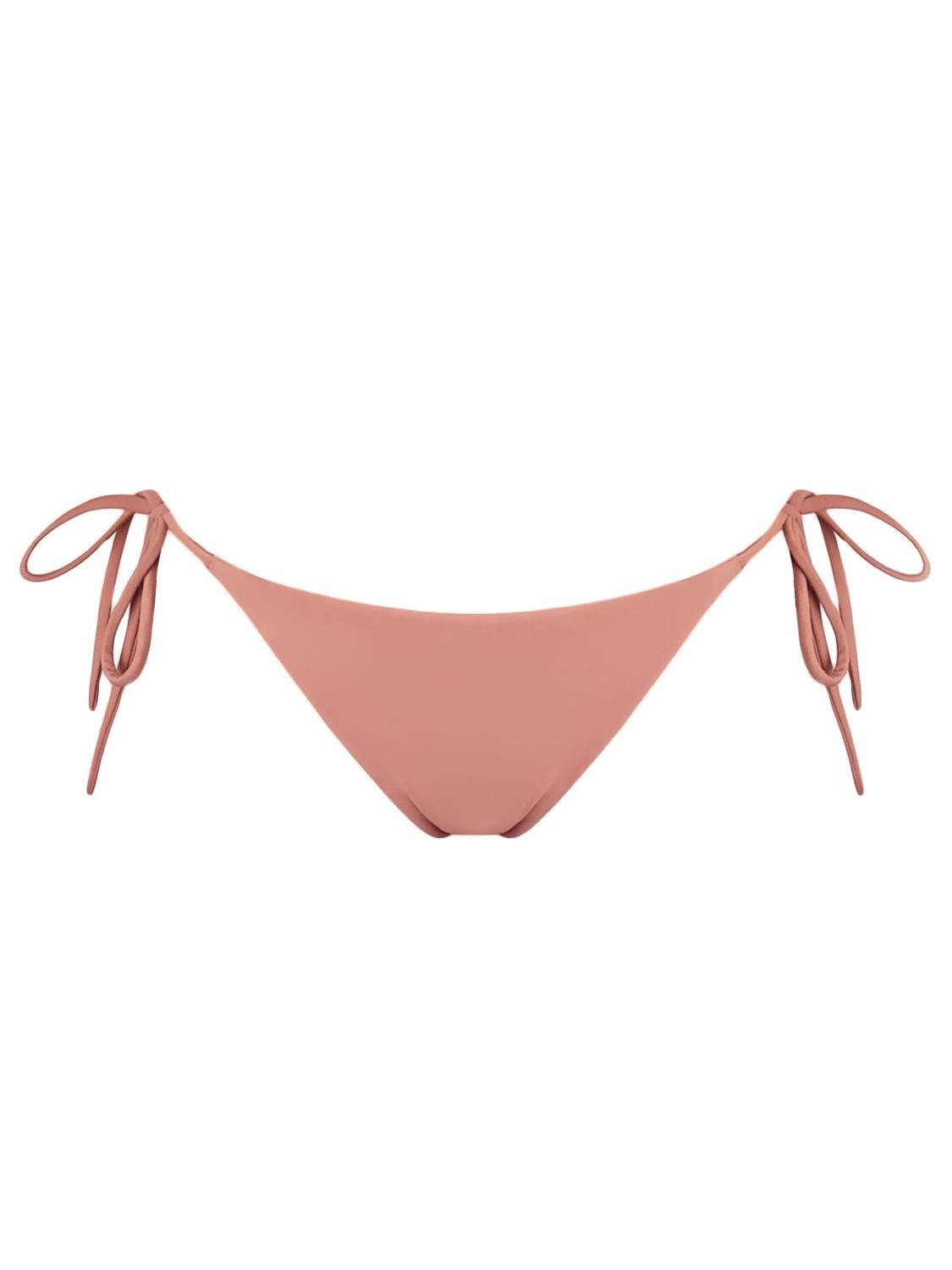 acaia dół kremowy rose rożowy pink polska marka kostium kąpielowy wiązany bikini cream bikini bottom swimwear swimsuit spaghetti straps